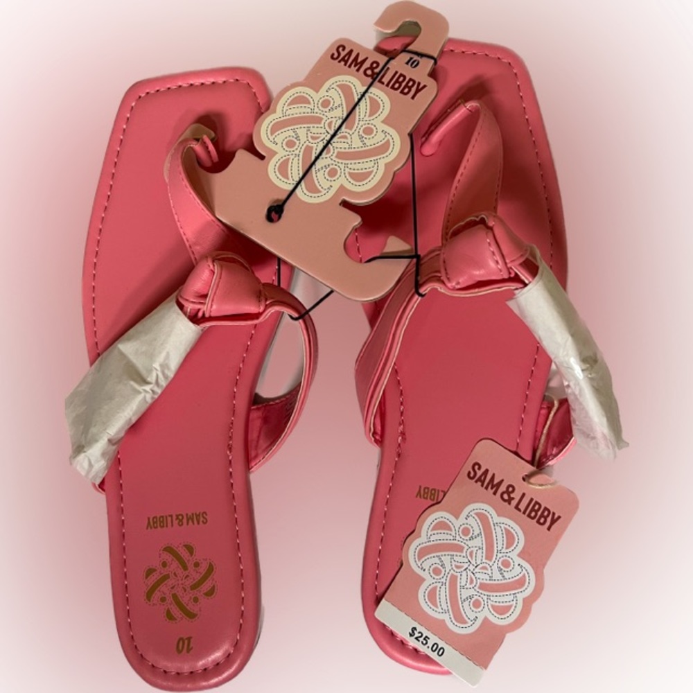 Pink sandals